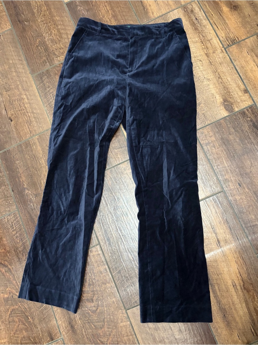 Lauren Ralph Lauren Navy Blue Velvet
Trouser Pants